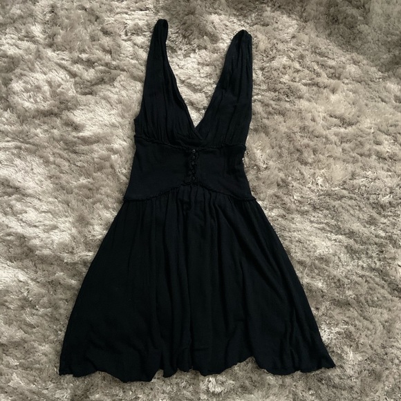 Free People Dresses & Skirts - Free People Plunge Neck Dress